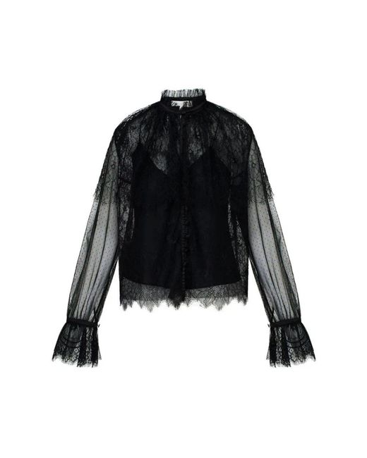 Blouses di LoveShackFancy in Black