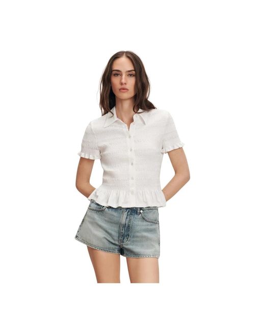 Shirts Veronica Beard de color Gray