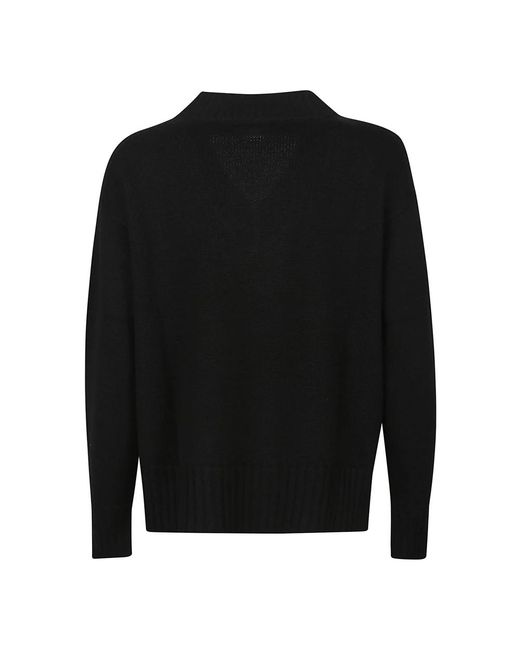 Drumohr Black V-Neck Knitwear