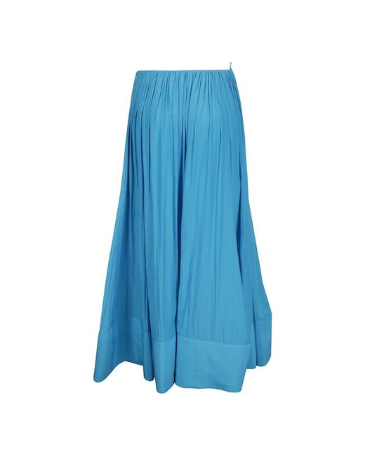 Lanvin Blue Midi Skirts