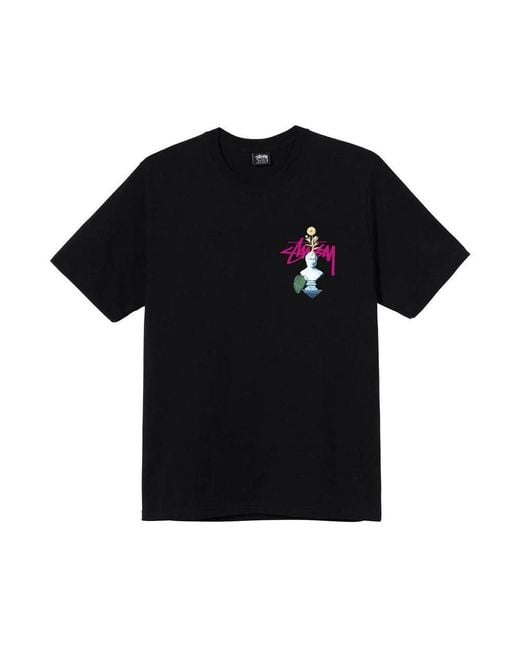 Psychedelic T-Shirt di Stussy in Black da Uomo