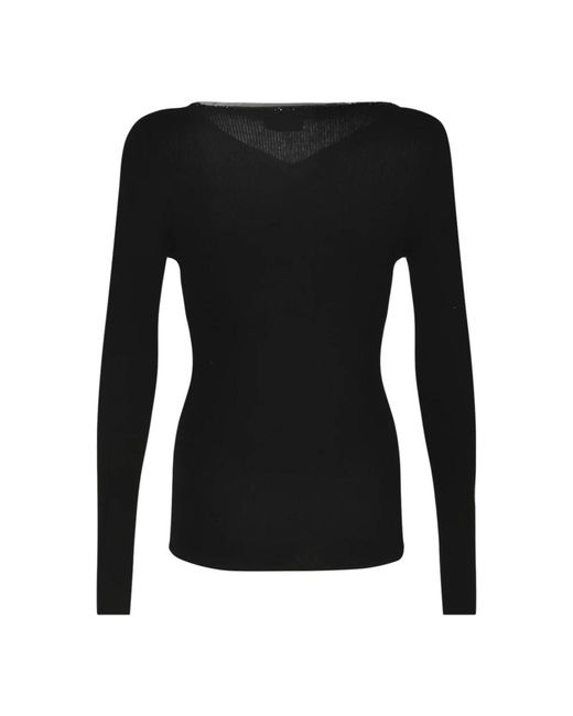 P.A.R.O.S.H. P.A.R.O..H. ,Truien & Vesten ,Zwart ,Zwarte Sweater Collectie in het Black