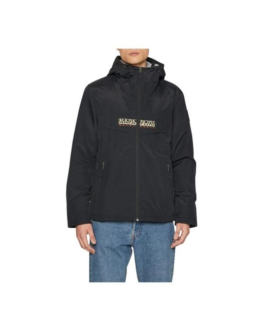 Light Jackets Napapijri de hombre de color Black