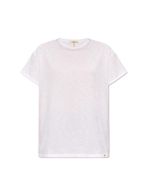 Camiseta de algodón pima Rag & Bone de color White