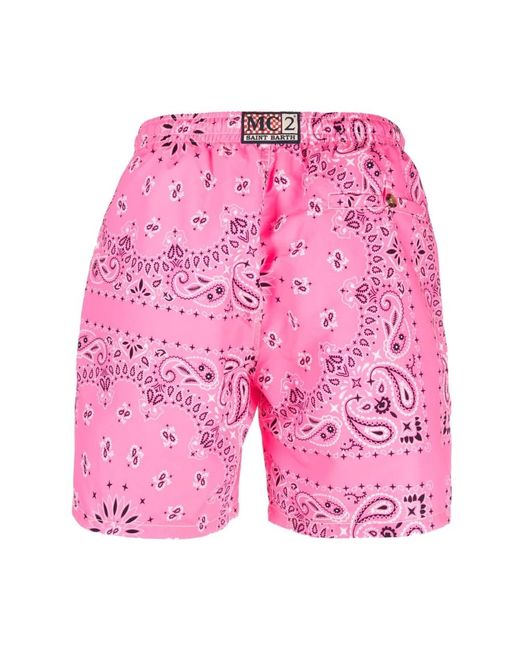 Mc2 Saint Barth Beachwear in Pink für Herren