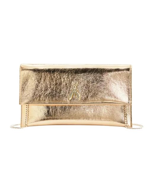 Patrizia Pepe Metallic Cross Body Bags