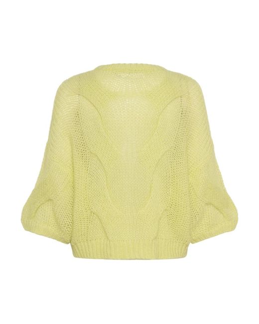 Gestuz Truien & Vesten ,Groen ,Cardigans in het Yellow