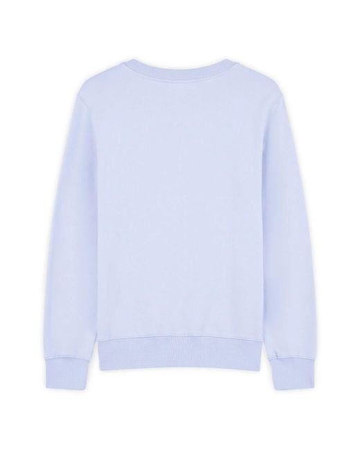 Maison Kitsuné Blue Sweatshirts for men