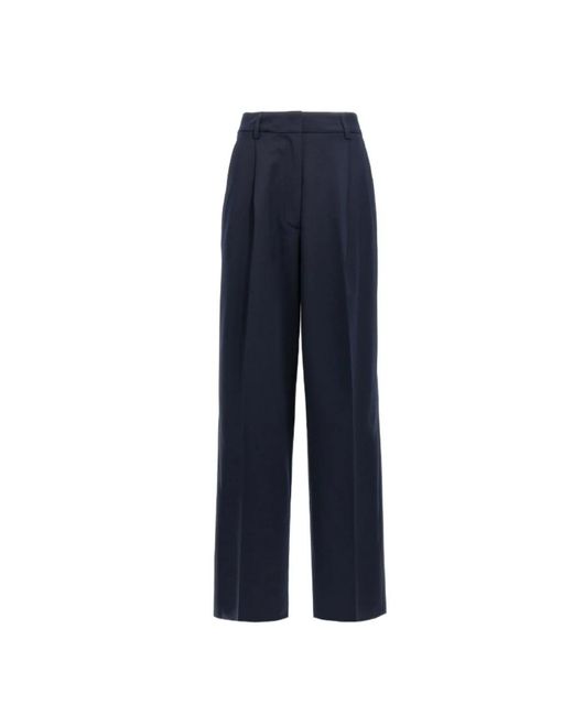Thelatest Blue Wide Trousers