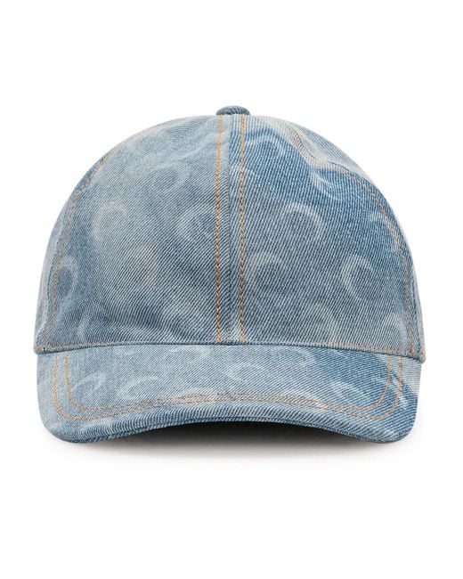 MARINE SERRE Blue Hats & Caps