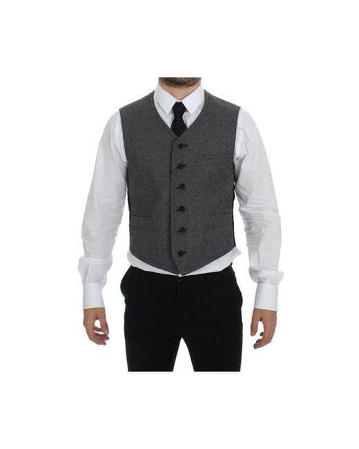 Dolce & Gabbana Gray Suits for men