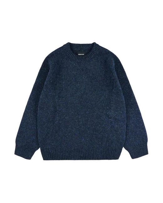 Howlin' By Morrison Blue Round-Neck Knitwear for men