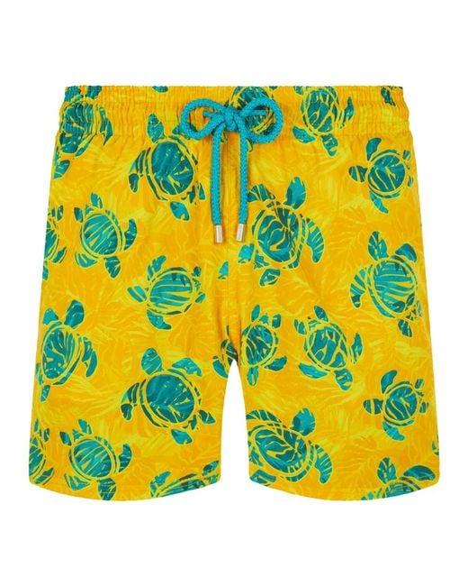 Vilebrequin Yellow Swimming Trunk for men