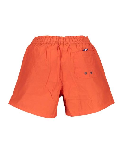 North Sails Badmode ,Oranje ,Katoen Oranje Zwemboxershorts in het Orange voor heren