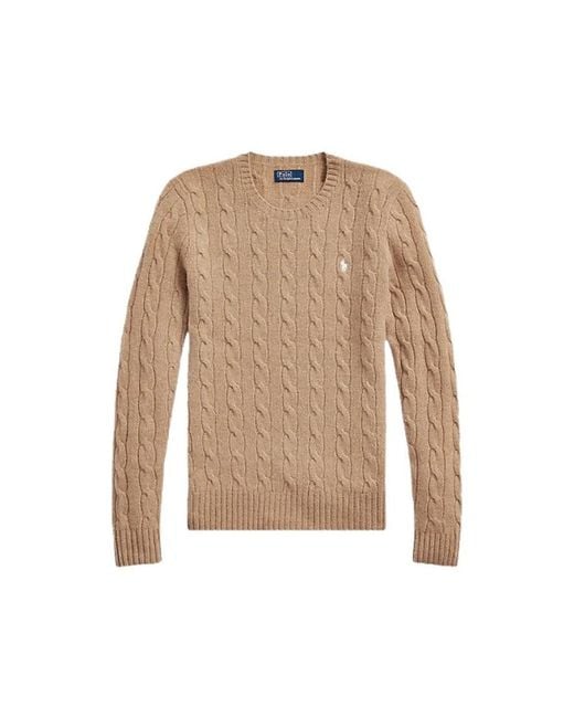 Polo Ralph Lauren Natural Round-Neck Knitwear