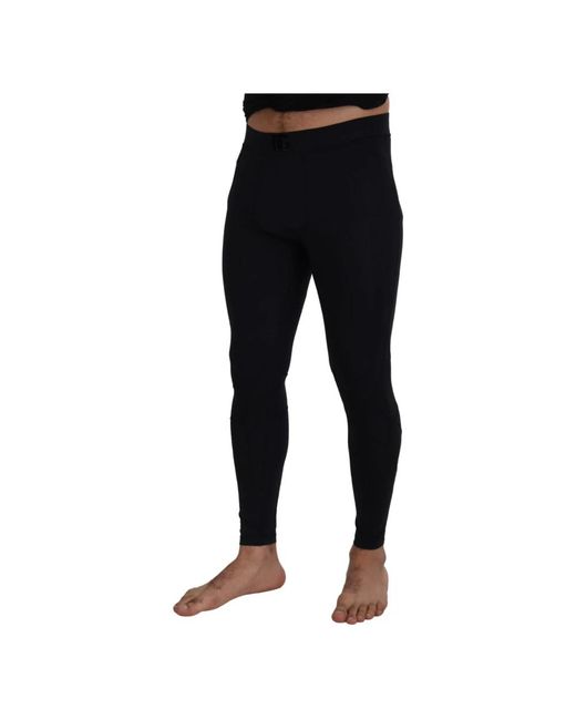 Trousers > leggings Dolce & Gabbana pour homme en coloris Black