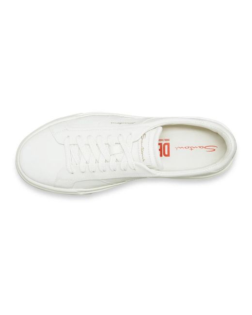 Santoni White Sneakers for men