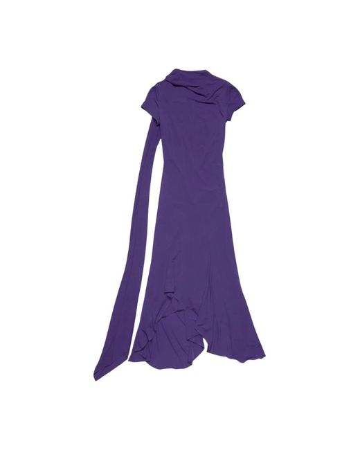 Acne Purple Midi Dresses