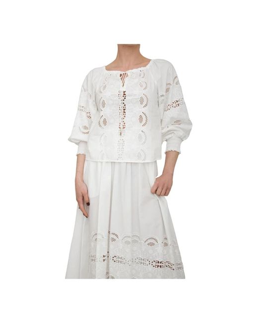 Liu Jo White Blouses