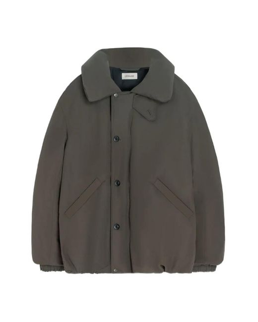 Lemaire Gray Winter Jackets for men