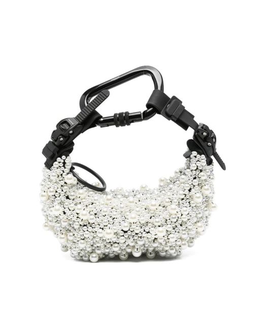 Innerraum Witte Parel Bum Bag Karabijnsluiting in het Metallic voor heren