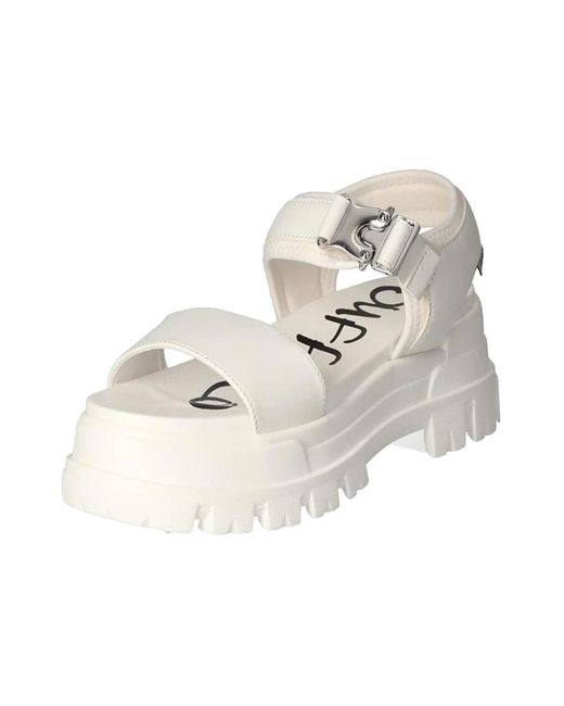 Buffalo Metallic Flat Sandals
