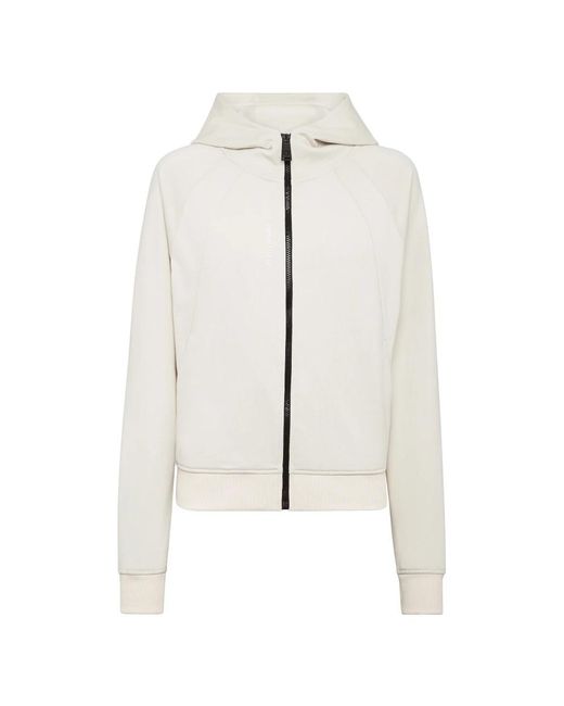 Philipp Plein White Hoodie Sweatjacket Basic