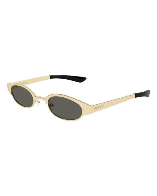 McQueen Yellow Sunglasses