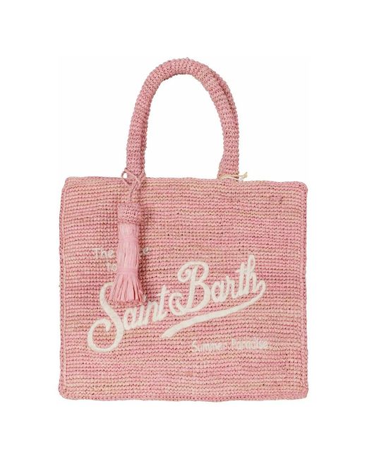 Mc2 Saint Barth Pink Shopping Bags