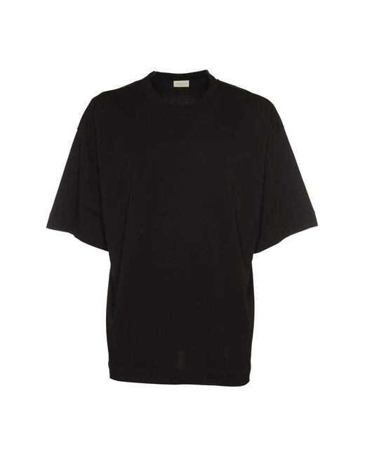 Dries Van Noten Black T-Shirts for men