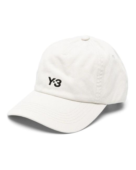 Y-3 White Caps for men