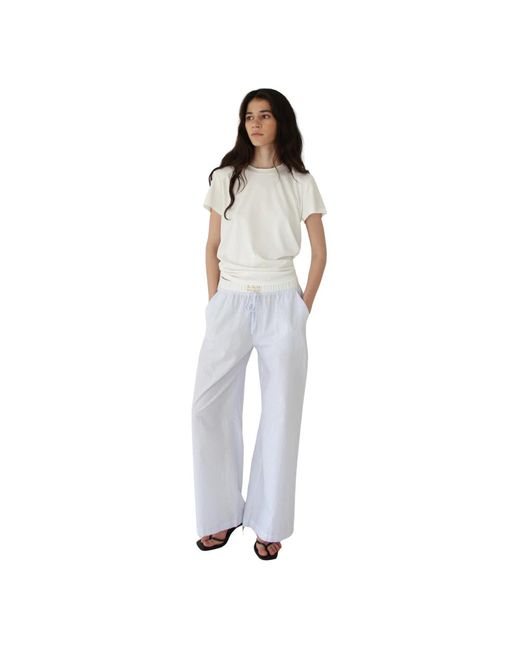 Wide Trousers di Designers Remix in Blue