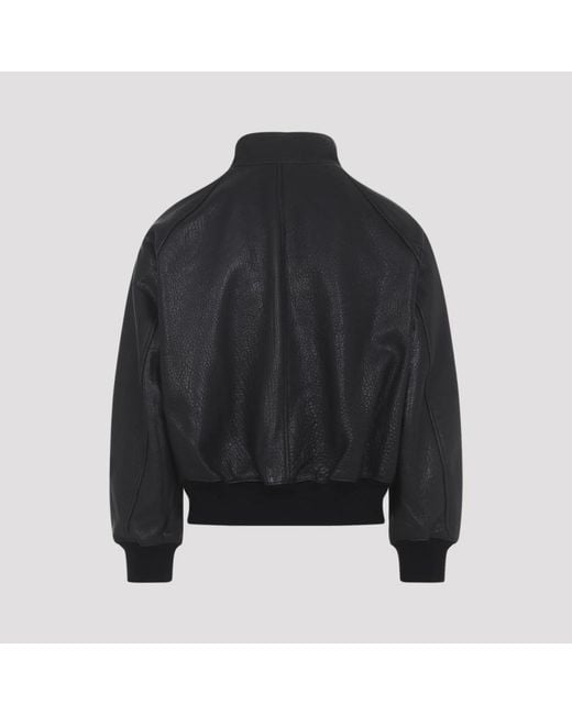 Studio Nicholson Black Bomber Jackets for men