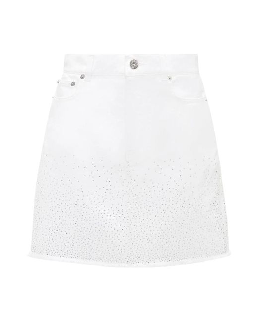 J.W. Anderson White Denim Skirts