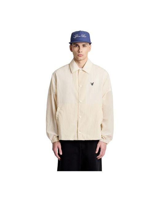 Lyle & Scott Natural Light Jackets for men