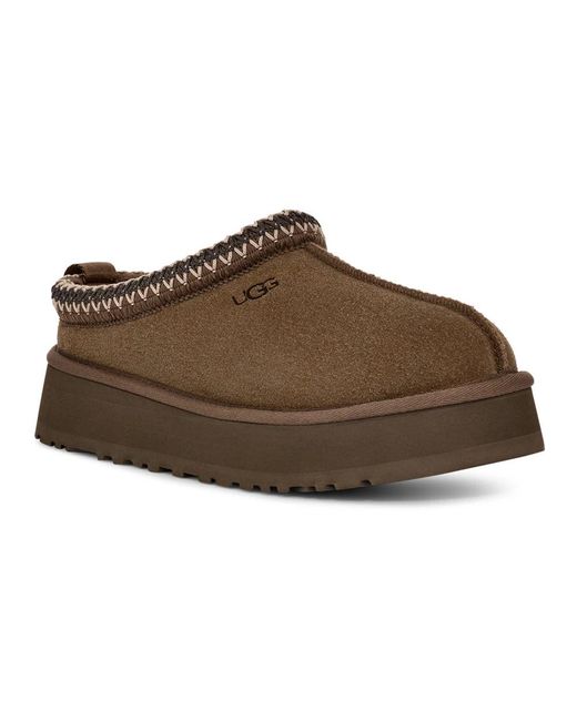 Ugg Brown Tazz Platform Shoe