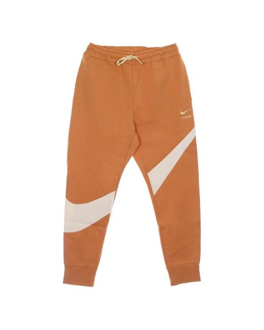 Nike Orange Sweatpants for men