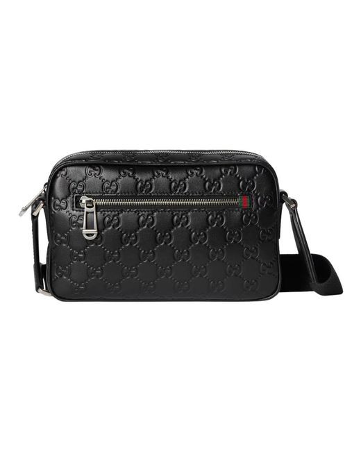 Gucci Black Cross Body Bags for men