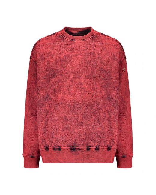 DIESEL Red Sweatshirts for men