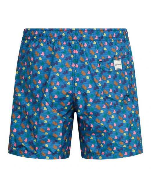 Drumohr Blue Beachwear for men