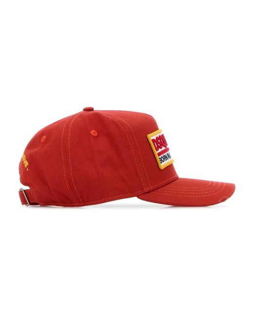 DSquared² Red Hats & Caps for men