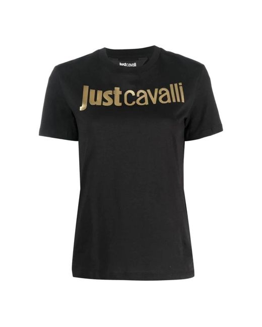 Just Cavalli Black T-Shirts