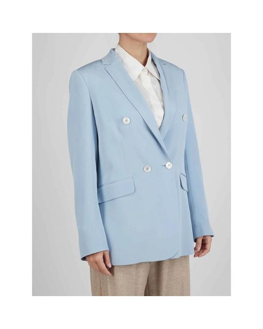 Blazers Kiton en coloris Blue