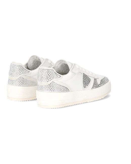 Philippe Model White Sneakers