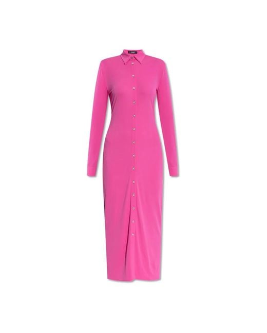Versace Pink Maxi Dresses