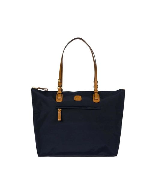 Bric's Blue Tote Bags