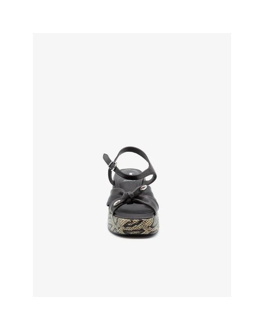Jeannot Brown High Heel Sandals