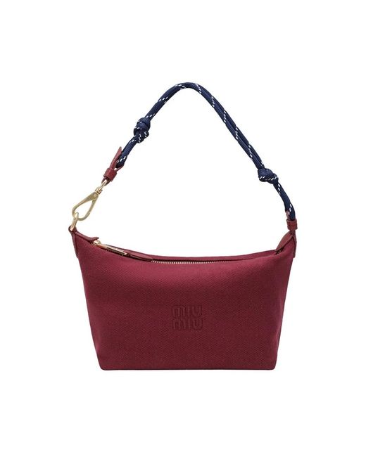 Miu Miu Purple Shoulder Bags