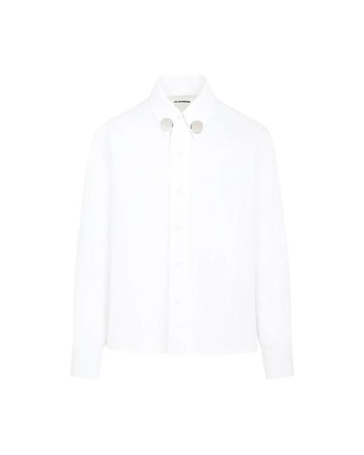 Jil Sander White Casual Shirts for men