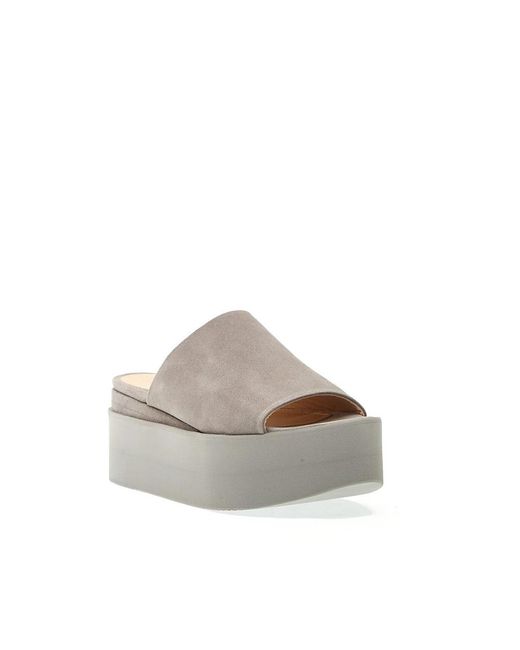 Paloma Barceló Gray Wedges